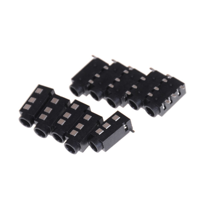 10%20Pcs%20PJ-320D%204%20Pins%20SMD%203.5mm%20Female%20Headphone%20Jack%20Connector%20PCB%20Mount%20Encounter%20-%20Image%207