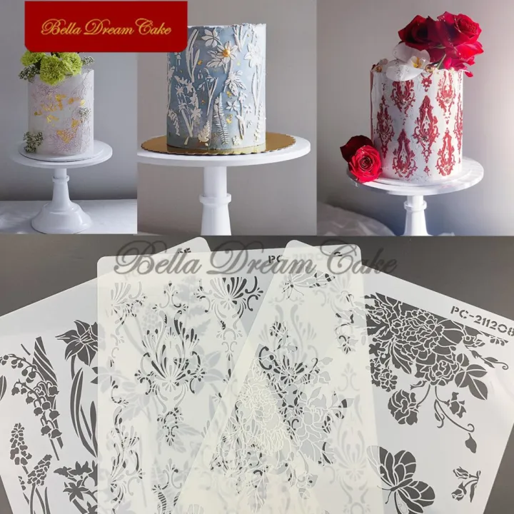 Butterfly/Flower/Relief%20Design%20Cake%20Stencil%20PET%20Chocolate%20Cake%20Side%20Template%20DIY%20Royal%20Cream%20Mould%20Cake%20Decorating%20Tool%20Bakeware%20-%20Image%204