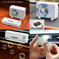 제 Car Interior Air Conditioner Model Air Freshener Solar Diffuser Car Air Conditioner Deodorant 턴테이블 방향 Freshener 턴테이블 방향제.