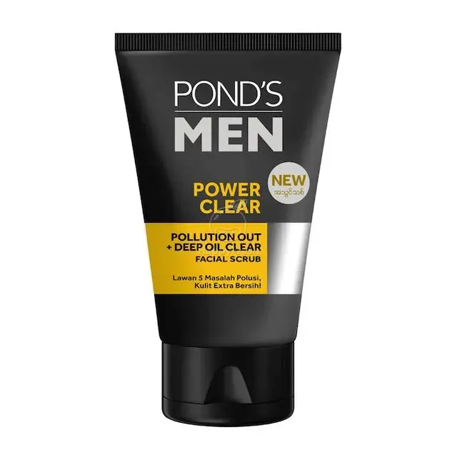 International%20European%20product%20Pond's%20Men%20Power%20Clear%20Facial%20Scrub%20for%20Man%20100gm%20-%20Image%203