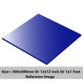 BLUE 300x300mm Acrylic Sheet 2mm Blue Plastic Sheet 2mm Thickness  Acrylic Sheet Cutting Size 12×12 Inch 2mm Blue Acrylic Plexiglass 12x12 Inch Acrylic Sheet Blue Perspex Acrylic Sheet. 