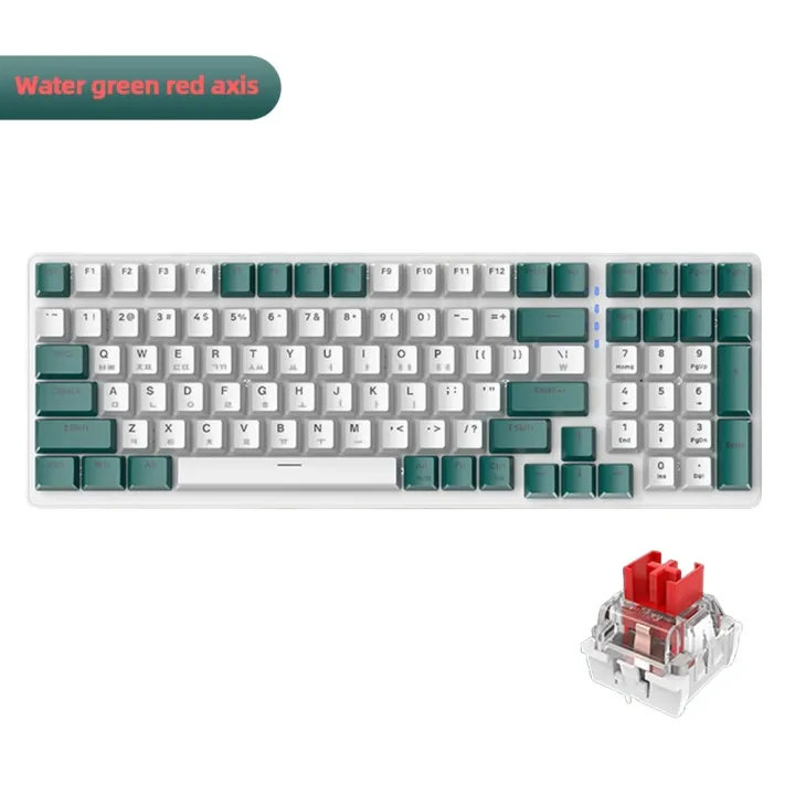 Gamer%20Keypad%20100%20Keys%20K6%20Hot-Swap%20Keyboard%20Type-C%20Bluetooth-compatible%20Personalized%20Keycap%20Multiple%20Light%20Effects%20for%20PC%20Desktop%20-%20Image%204