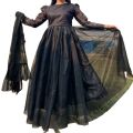 Dream Designer Black Barbie Gown Made by Premium Soft organza Tissue and net For Women. 
