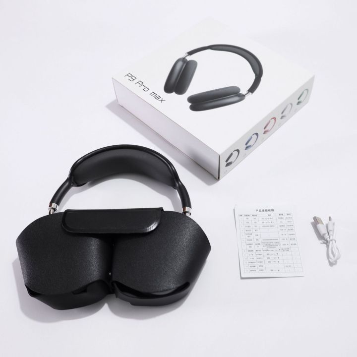 Headset Tooth Headset Wireless Ear Max Blue P9 Pro Huaqiangbei Music Headphone Manufacturers Cross-border