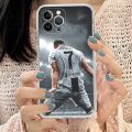 Football Superstar R-Ronaldo CR7 Phone Case Silicone Soft For Iphone 14 13 12 11 Pro Mini XS MAX 8 7 6 Plus X XS XR Cover.