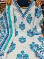 Readymade Three Piece For Women Exclusive Collection Print And Karchupi Work Exclusive, Stylist, Fashionable Three Pics For Woman. 