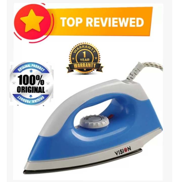 Vision%20Dry%20Iron%20Model%20Vis-Dei-007%20Non-Sticky%20Coating%20Sole%20Plate%201150Watt%20-%20Iron%20Machine%20-%20Image%205