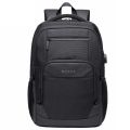 Bange BG-1922 16 inch Men Oxford Fabric Waterproof Backpack with USB Port(Black). 