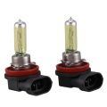 2 Pcs Dc 12V 55W H11 3000K Super Yellow Car Foglight Light Bulb Lamp & 4x Lamps Halogen Bulbs Car Headlights H4 White Light 100W 12V.