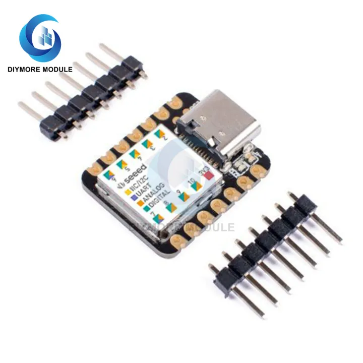 Pre-Soldered Seeeduino XIAO Microcontroller SAMD21 Cortex M0+ Type C ...