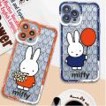 Miffys Kawaii Phone Case for Apple iPhone 15 Pro Max 13 14 Plus 12 Mini 11 Pro XR 8 SE 7 6S XS MAX Matte Armor Cover. 