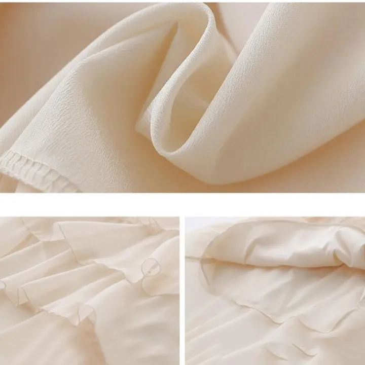 Ruffles%20Dress%20Women%20Spaghetti%20Strap%20Ulzzang%20Summer%20Holiday%20All-match%20Casual%20Loose%20Friend%20Solid%20Simple%20Ins%20V-neck%20Ladies%20Clothes%20-%20Image%206