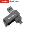 【Clearance】 Thinkplus 3.1 TypeC OTG USB Flash Drive 32GB 64GB 128GB 256GB 512GB Pendrive Pen Drive Stick Disk Key Memory for Lenovo MU251. 