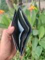 Kroyshala Black  Men's Wallet: Classic Slim Premium Crafted from 100% Pure Cow Leather, wallet for men. 