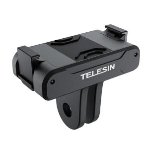 Bilashmart 【3C VictoryEagle】TELESIN Magnetic Two Claw Action Camera for DJI OSMO Action 3