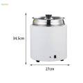 Soup Kettle Warmer 11L Tool Easy to Use Multifunctional Electric Soup Pot Hotel.