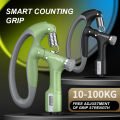 Adjustable countable hand grip 10kg -100kg resistance.