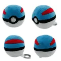 12cm Pokemon Ball Plush Toys Poke Ball Pokeball Pokemon Stuffed Anime Doll Master Great Ball Master Ball Ultra Ball Strange Ball. 