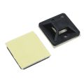100 Pcs Self Adhesive Cable Tie Mount Base Holder 20 x 20 x 6mm.