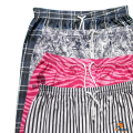 3 PCS Boys Cotton Half Pants For Home Use - Multicolor Combo Pack.