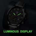 Mens Fashion Watches Luxury Men Business Leather Quartz Wristwatch Male Casual Sports Bracelet Luminous Clock Relogio Masculino. 