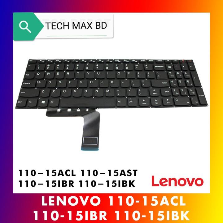 Laptop Keyboard For Lenovo_ Ideapad 110-15ACL 110-15AST 110-15IBR 110-15IBK Laptop Keyboard