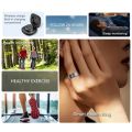 Smart Ring For Men Women Bluethooth Blood Pressure Heart Rate Sleep Monitor Wateproof Activity Fitness Tracker for ios Android. 