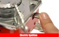 Portable Card Type Campaign Butane Gas Stove Burner with 2 pcs gas Cylinder bottle free. 