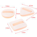 Sponge Puff Set Super Soft Cotton Candy Puff Dry Wet Dual-use Air Cushion Powder Puff Kit Round Square Triangle Shape.