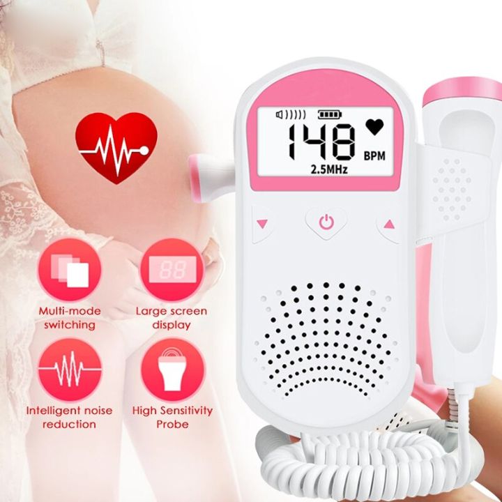 Fetal%20Doppler%20Fetal%20Heart%20Ultrasound%20electronic%20baby%20Heart%20rate%20guardianship%20Medical%20equipment%20Pregnant%20wom%20baby%20health%20monitor%20-%20Image%203