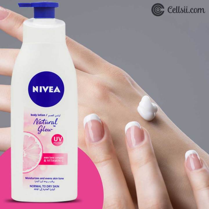 Germanay Products Nivea Natural Glow Body  Lotion 400ml