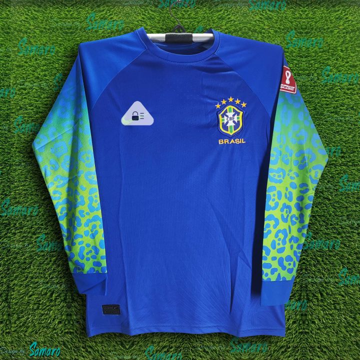 Brazil%20World%20Cup%20Jersey%20-%20Full%20Sleeve%20Thai%20Premium%20Football%20Jersey%20For%20Men%20-%20Long%20Sleeve%20%20-%20Brazil%20Jersey%20%202026/2027%20-%20Image%202