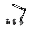 Overhead Tripod Mount for DSLR Camera Desktop Articulating Arm for Canon Nikon Sony Fuji Photography Recording Stand Holder. 