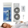 Remote Control Rechargeable Dual Head Spray Fan – Mist & Multi-Speed Cooling. 