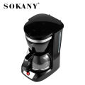 SOKANY 950W 12 CUP COFFEE MAKER COFFEE MACHINE WITH 1.5L GLASS CARAFE AND KEEP WARM FEATURE FOR DRIP COFFEE. 