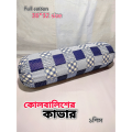 Side Pillow Cover Kol Balish Cover 1 Pcs Side Pilow protector | Standard 38 * 32 Inch Pillow Protector - Available in check pattern Pink, Red, Blue.