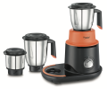 Prestige Stack-O-Mix 750 W Mixer Grinder, 3 Jars (1500 ml, 1000 ml, 400 ml) (Orange, Black). 