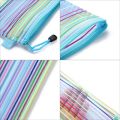 A6 Zipper Mesh Pouch, Colorful Pencil Pen Bag Document Bag Storage Pouch for Travel Makeup, Offices Supplies, Travel Accessories (14 Pieces)(null).. 