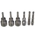 Spare parts 1/4'' Hex Socket Magnetic Nut Driver Set Socket Adapter Power Drill Bit Tool New.
