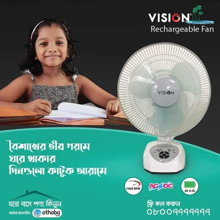 VISION%20Rechargeable%20Table%20Fan%2012"%20White%20USB%20charger%20-%20Image%209