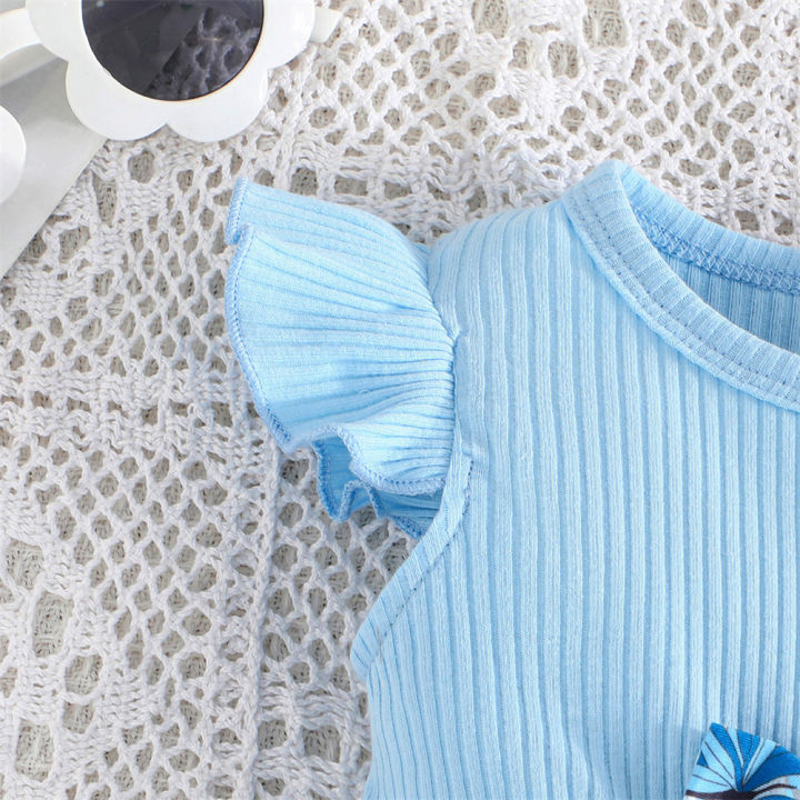 GC%20Toddler%20Girls%20Clothes%20Outfit%20Cotton%20Pit%20Strip%20Flutter%20Sleeve%20Top%20Butterfly%20Print%20Pants%202%20Piece%20Outfits%20-%20Image%207