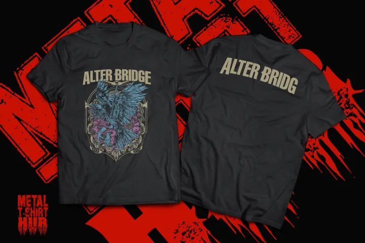 MEN'S COTTON T-SHIRT ALTER BRIDGE BLUE