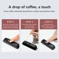 Digital Coffee Concentration Meter, LCD Display One Button Calibration Automatic Coffee Refractometer for Syrups. 