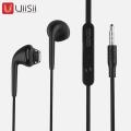Uiisii U9 flat ear fish mouth design subwoofer game noise reduction hifi headset 3.5mm high sensitivity microphone for MP3. 