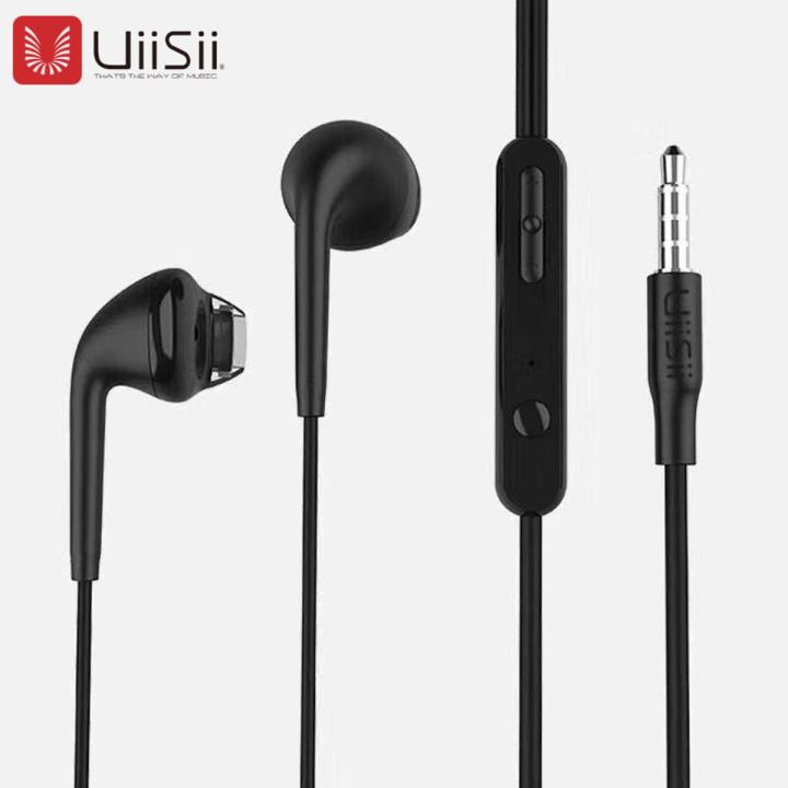Uiisii U9 flat ear fish mouth design subwoofer game noise reduction hifi headset 3.5mm high sensitivity microphone for MP3
