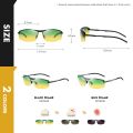 Coolandas 2022 hotochrom Sunglasses en ay ight-Vision olarized Chameleon lasses riing 400 Sun lasses Oculos e Sol.