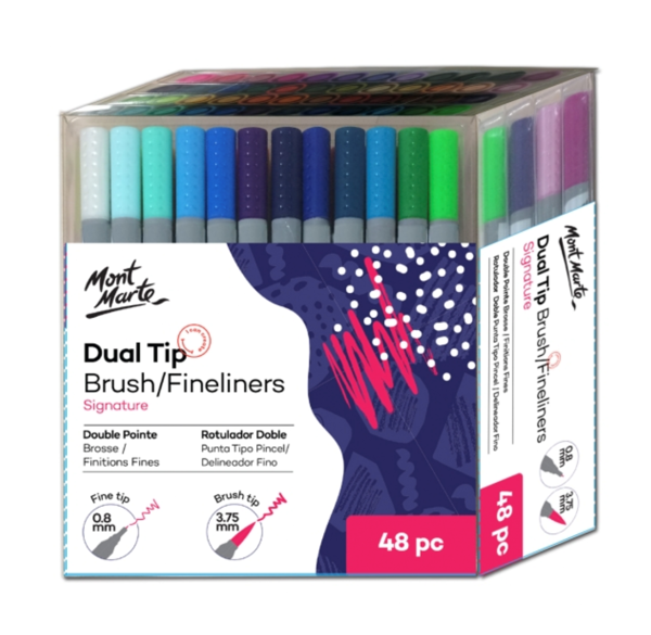 Mont%20Marte%20Signature%20Dual%20Tip%20Brush%20Fineliners%20%E2%80%93%2048%20Pieces,%20Triangular%20Grip,%20Ideal%20for%20Drawing,%20Colouring%20&%20Lettering%20-%20Image%208