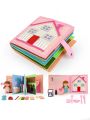 Montessori Busy Book Felt Quiet Book For 1-6 Years Early Learning Life Skills Toys With Pictures And Simulated House Games Vnce Lncei. 
