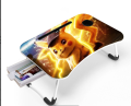 " Multi-function and Removable Stand Folding Computer Laptop Desk Small Bed Desk Simple Dormitory Lazy Table Bed with Laptop Table with Holder Slot Portable Table Stand for Laptop Tablet Reading Table - cloth stand" babu w. 