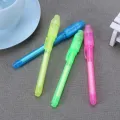 1/4/7pcs Creative Magic UV Light Pen Invisible Ink Pen Glow in the dark Pen with Built-in UV Light Gifts and Security Marking Amour zii. 